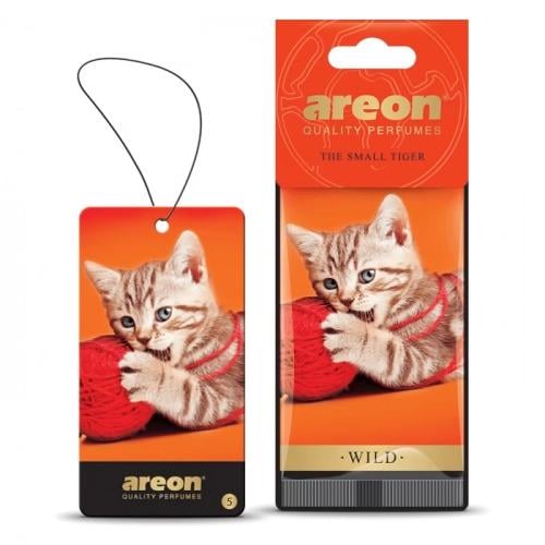Освежитель воздуха AREON сухой лист Wild Small Tiger (AW05)