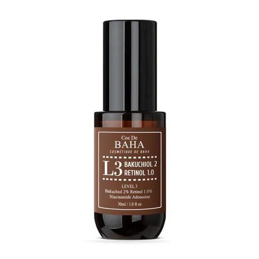 Сироватка для обличчя з ретинолом 1% та бакучіолом 2% COS DE BAHA L3 30 мл - фото 2 Сироватка для обличчя з ретинолом 1% та бакучіолом 2% COS DE BAHA L3 30 мл - фото 2