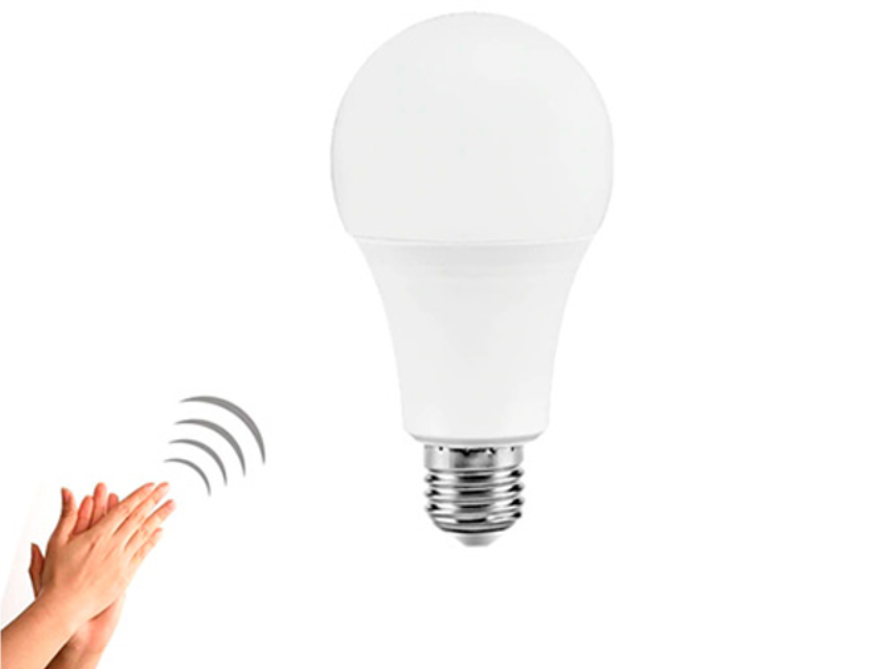 Лампа світлодіодна з датчиком звуку та освітленості E27 9 Вт LED 220V White (374883) - фото 2 Лампа світлодіодна з датчиком звуку та освітленості E27 9 Вт LED 220V White (374883) - фото 2