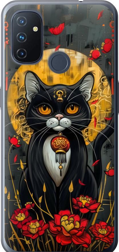 Чехол на OnePlus Nord N100 China Cat (6134u-2130-42517)