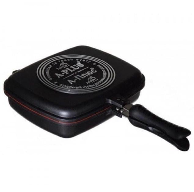 Сковорода-гриль двойная двусторонняя для жарки 30 см