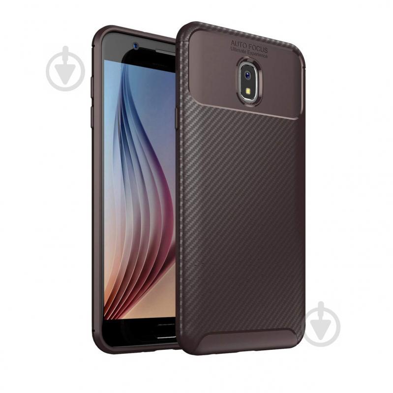 Чехол Carbon Case Samsung Galaxy J7 2018 Коричневый (hub_lCRQ93956) Чехол Carbon Case Samsung Galaxy J7 2018 Коричневый (hub_lCRQ93956)