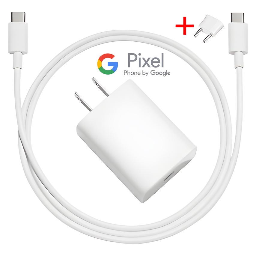 Зарядка з кабелем Google Pixel 18W USB Type-C US 1 м (1922230054) - фото 9