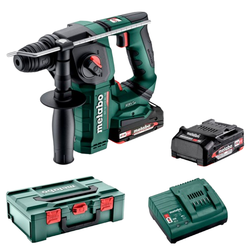 Перфоратор аккумуляторный Metabo BH 18 LTX BL 16 под патрон SDS-plus Зеленый (600324500)