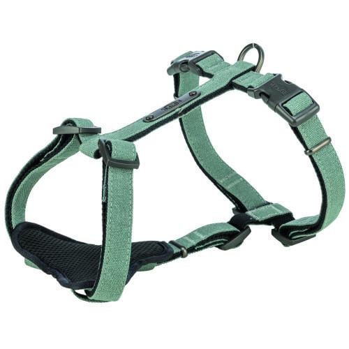 Шлейка Trixie CityStyle H-harness для собак хлопок XS-S 30-44 см 10 мм Светло-зеленый