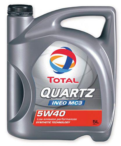 Моторна олива Total Quartz Ineo MC3 5W-40 5 л