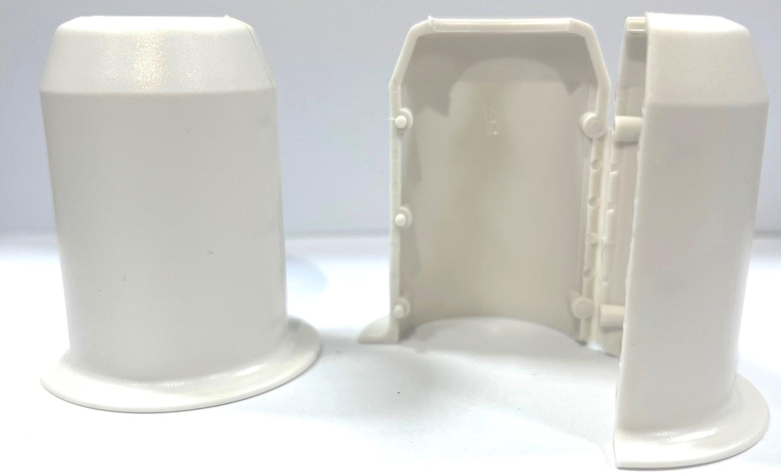 Накладка на трубу декоративна розбірна d 20 мм 2 шт. (450576553) - фото 3 Накладка на трубу декоративна розбірна d 20 мм 2 шт. (450576553) - фото 3