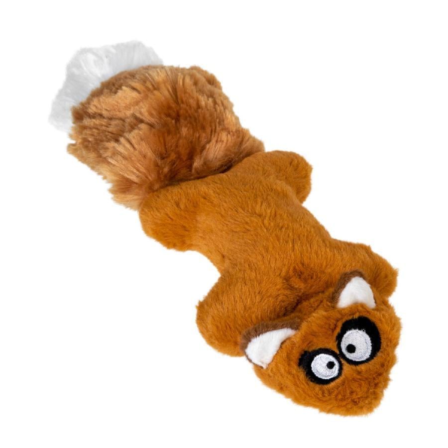 Игрушка для собак GiGwi Plush Белка с 2 пищалками 24 см