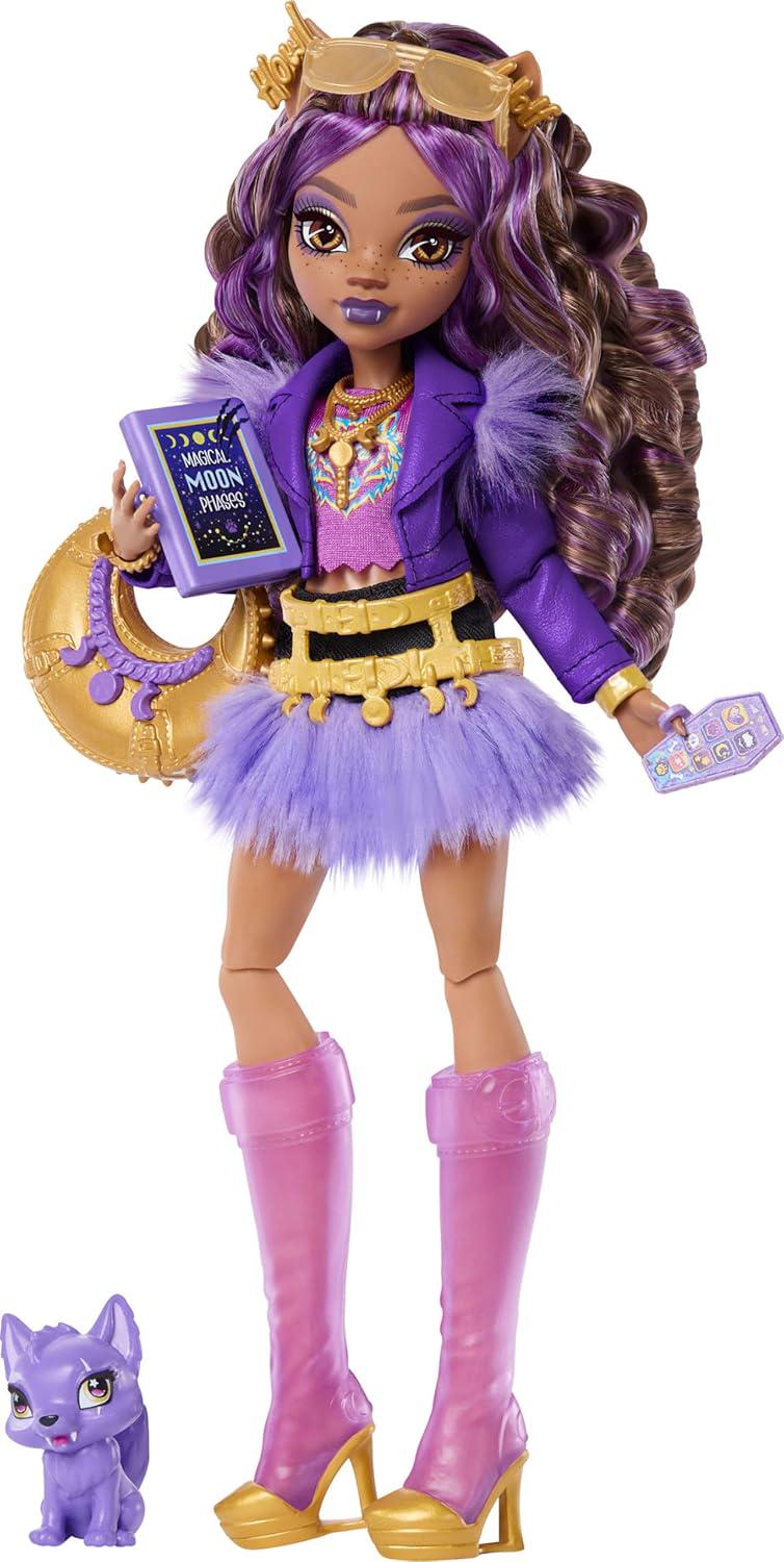 Лялька Monster High Clawdeen Wolf Fabulous Fashion Doll (30877754) - фото 6 Лялька Monster High Clawdeen Wolf Fabulous Fashion Doll (30877754) - фото 6