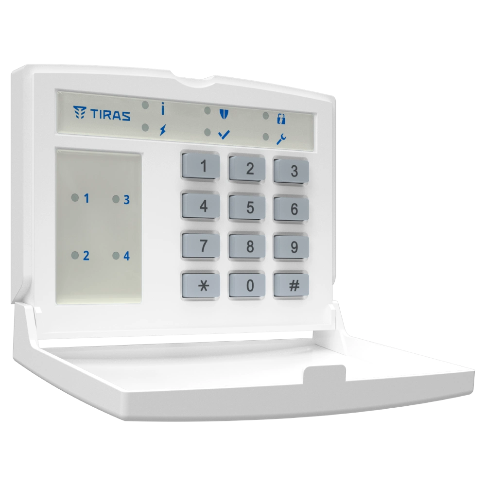 Клавіатура TIRAS K-LED4 - фото 3 Клавіатура TIRAS K-LED4 - фото 3