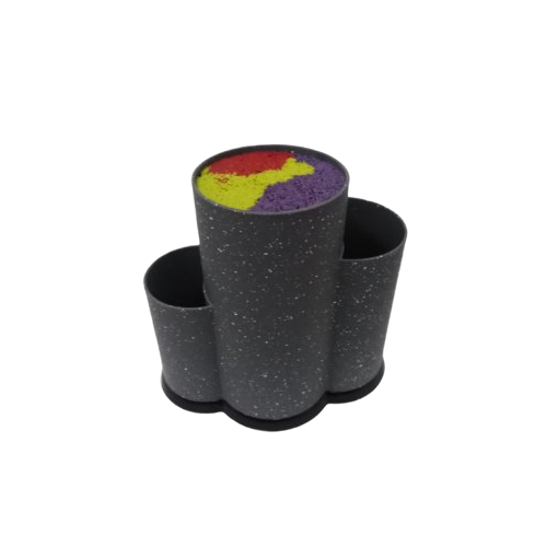 Підставка Empire для ножів та кухонного приладдя 3-секційна (543192) - фото 2 Підставка Empire для ножів та кухонного приладдя 3-секційна (543192) - фото 2