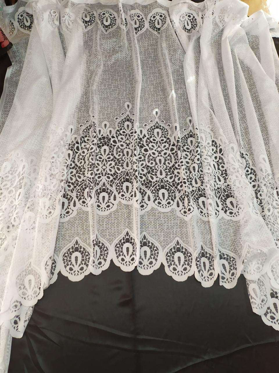 Штора арка Білий (402) - фото 7 Штора арка Білий (402) - фото 7