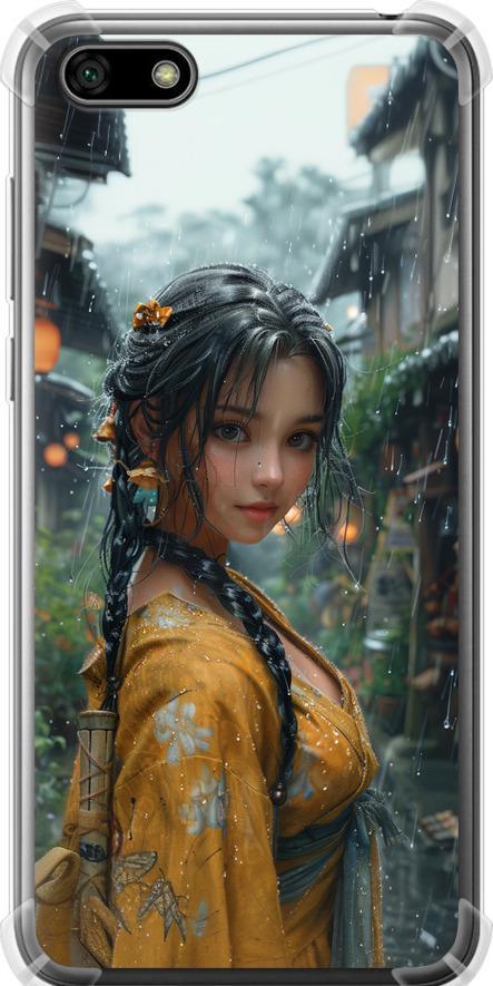 Чехол на Huawei Honor 7A Anime-girl (6133sp-1805-42517)