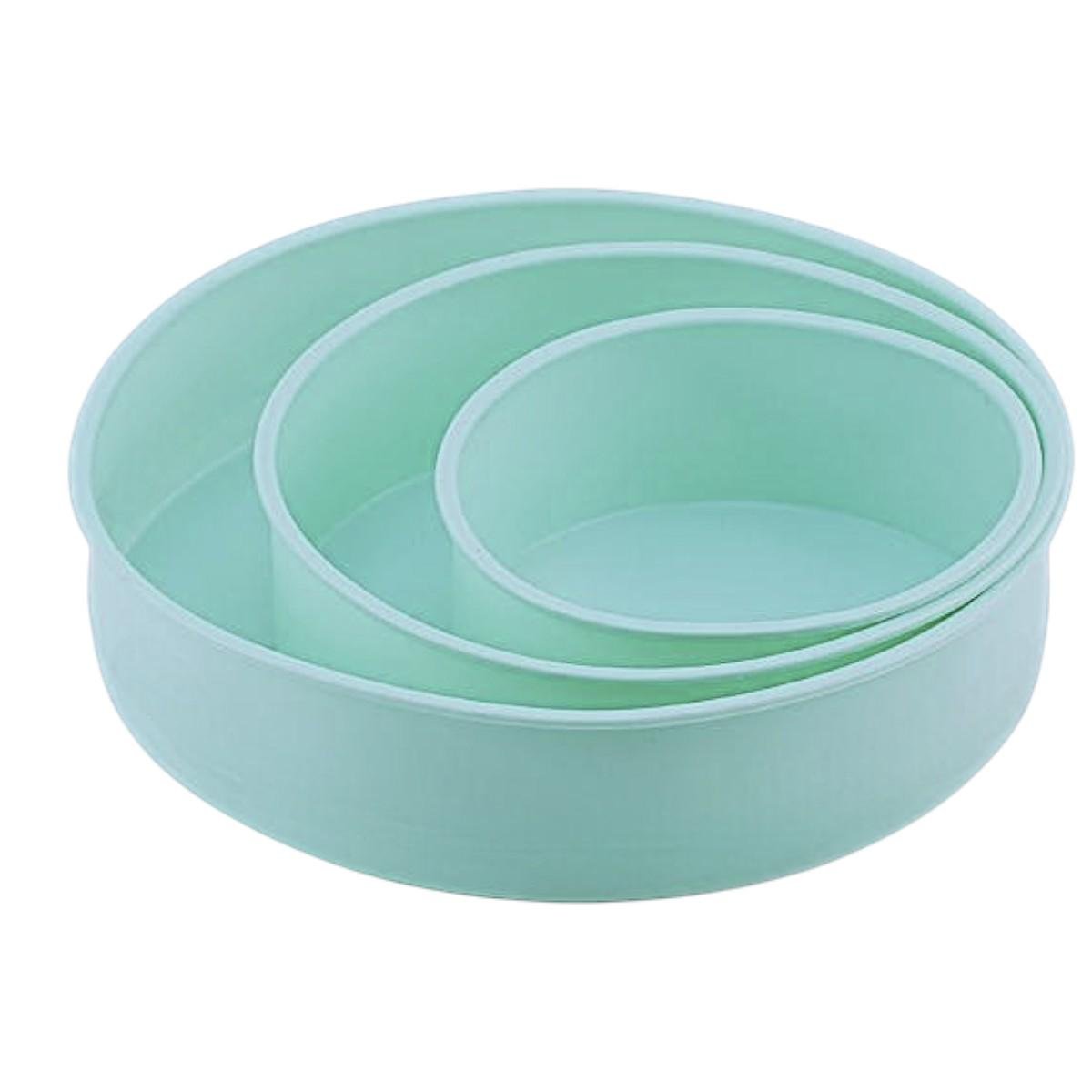 Набір силіконових форм для випічки A-PLUS круглі 3 шт. (1920 C) - фото 2 Набір силіконових форм для випічки A-PLUS круглі 3 шт. (1920 C) - фото 2