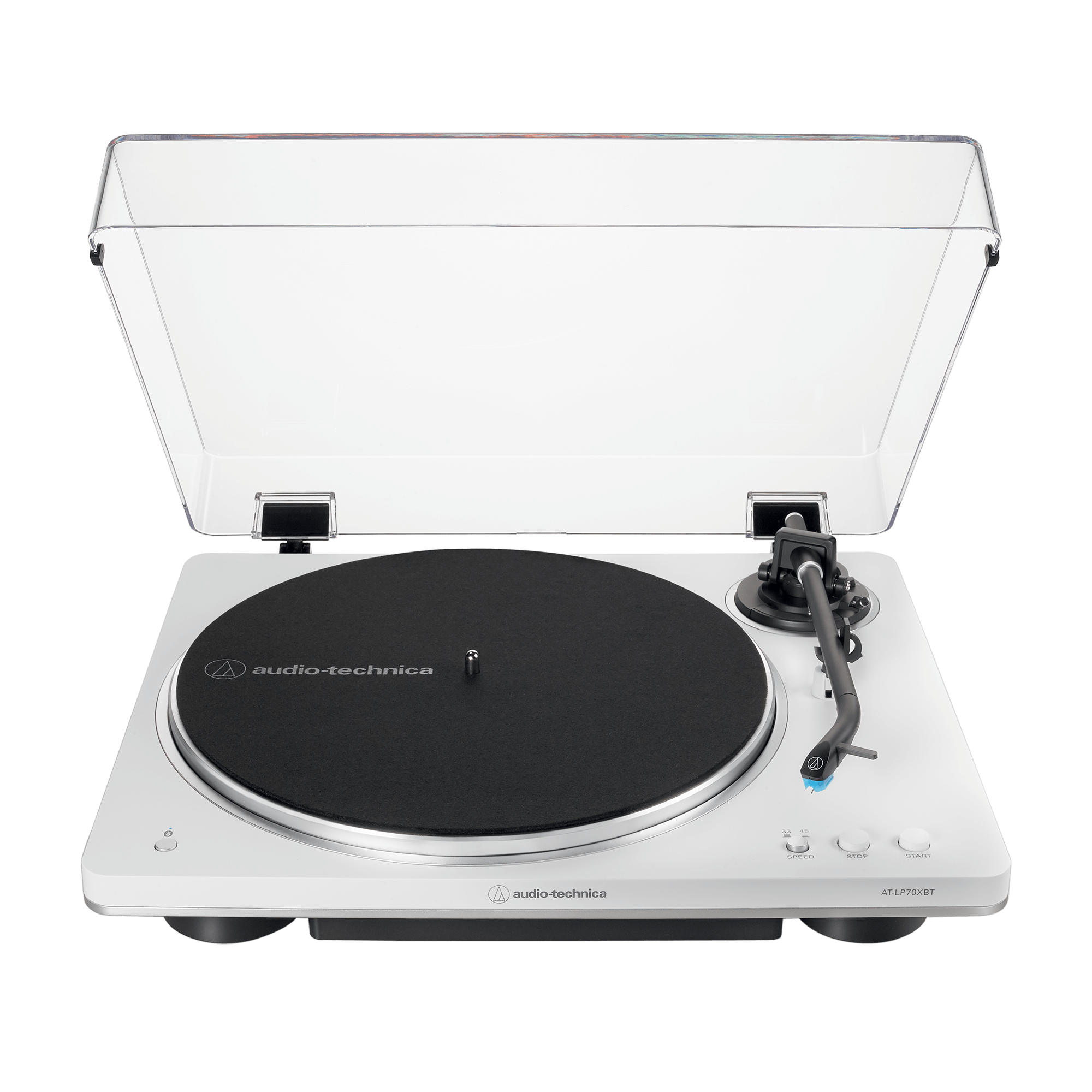 Проигрыватель винила Audio-Technica AT-LP70xBT White/Silver (AT-LP70XBTWS)