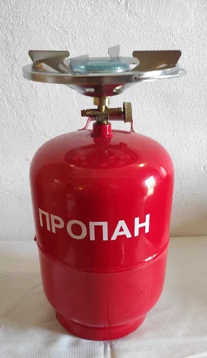 Баллон газовый с горелкой 12 л Красный (1894105752) - фото 3 Баллон газовый с горелкой 12 л Красный (1894105752) - фото 3