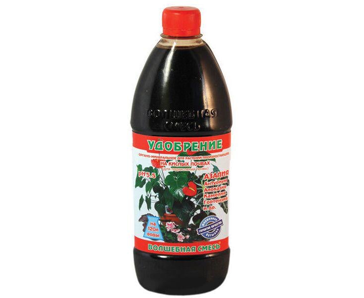 Удобрение для кислых грунтов Чистый лист Волшебная смесь 0,5 л 10 шт. (48f81ba9)