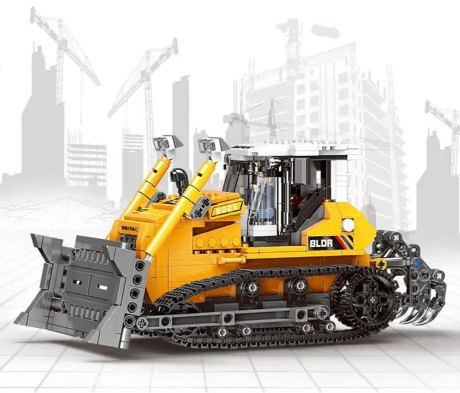 Конструктор бульдозер 703 деталі (598) - фото 2 Конструктор бульдозер 703 деталі (598) - фото 2