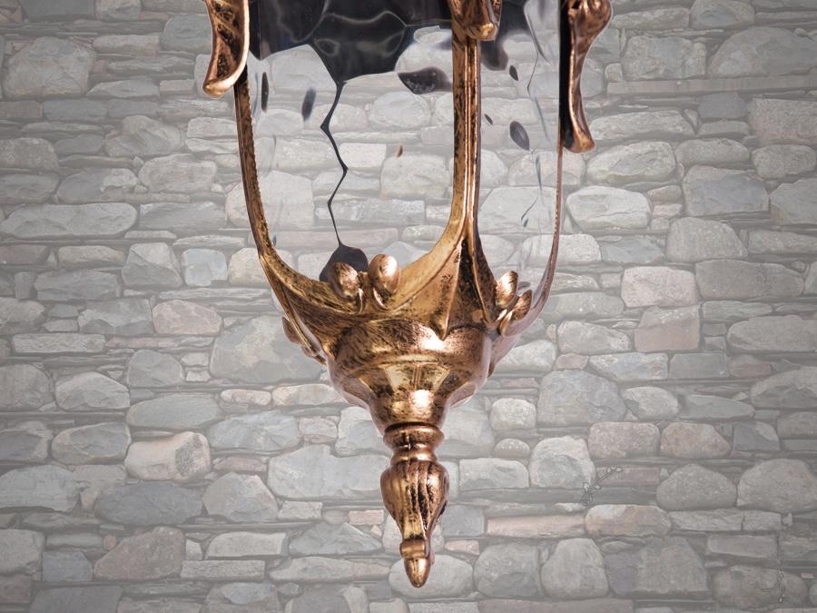 Садовий світильник в класичному стилі Бронзовий (DJ004-S-H GB) - фото 4 Садовий світильник в класичному стилі Бронзовий (DJ004-S-H GB) - фото 4