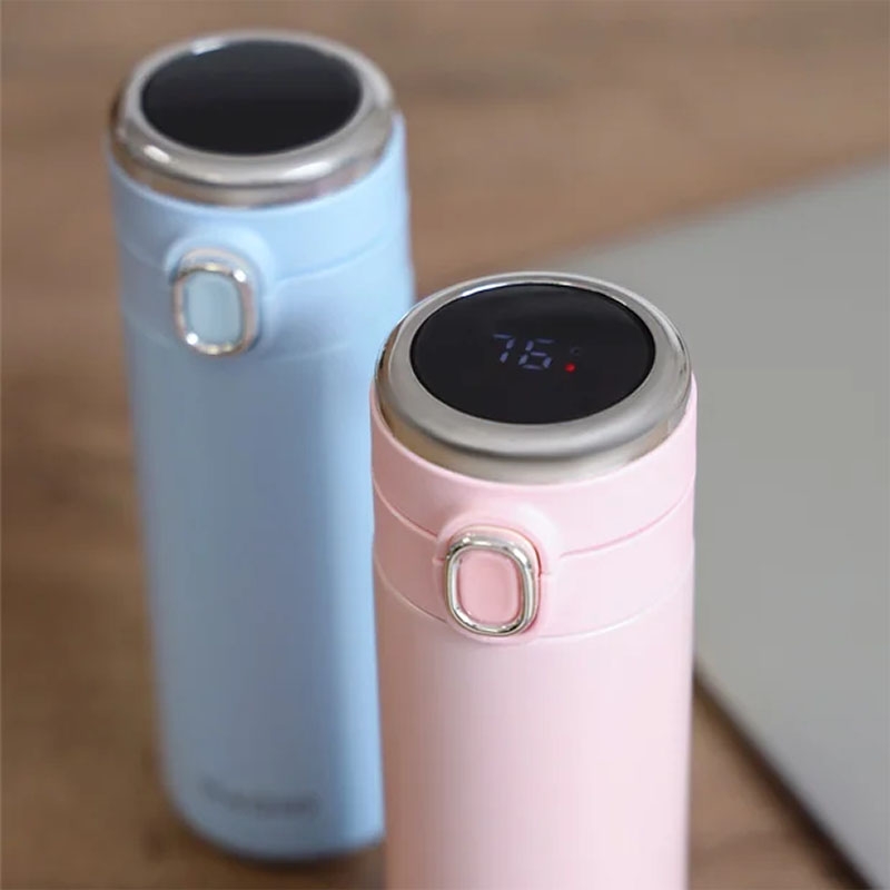 Термос Magio MG-1047P SMART вакуумний 400 мл Pink (23252105) - фото 3