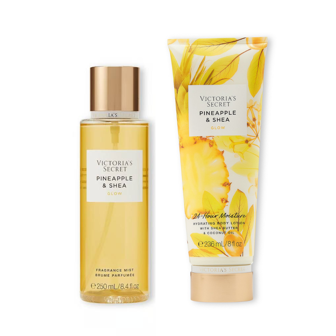 Набор косметический Victoria's Secret Pineapple & Shea спрей 250 мл/лосьон 236 мл (2167181390)