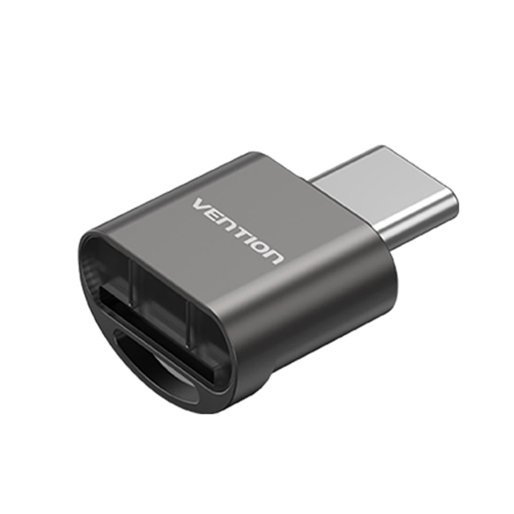 Кардридер Vention Type-C для TF Micro SD 480 Мбит/с для Чтения Карт памяти USB-C Серый (CLMH0) Кардридер Vention Type-C для TF Micro SD 480 Мбит/с для Чтения Карт памяти USB-C Серый (CLMH0)