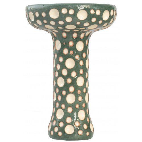Чаша Etna Phunnel Dot Glaze Dark Green (20636)