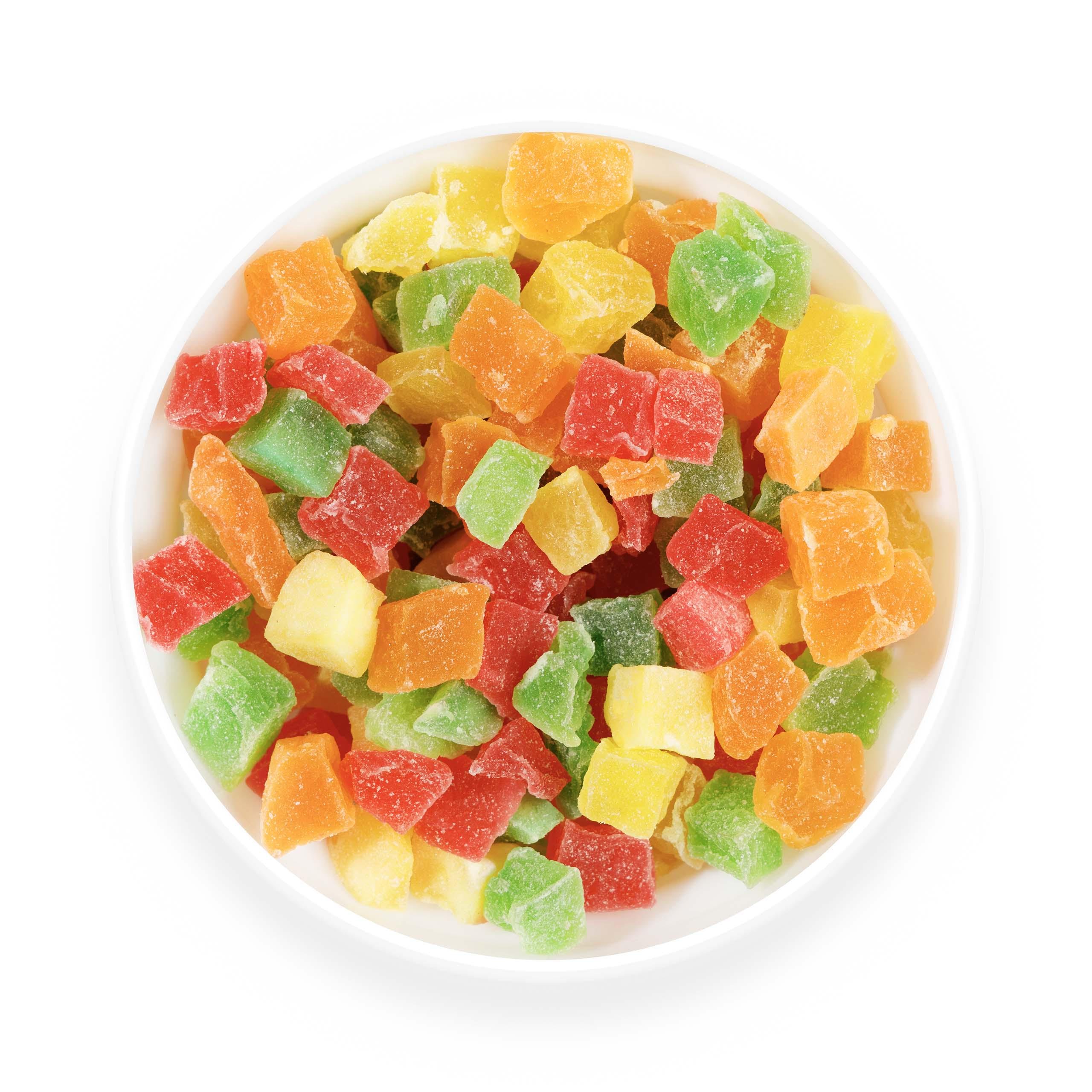 Мікс цукатів кубик сушений без цукру 500 г (15502500) - фото 2 Мікс цукатів кубик сушений без цукру 500 г (15502500) - фото 2