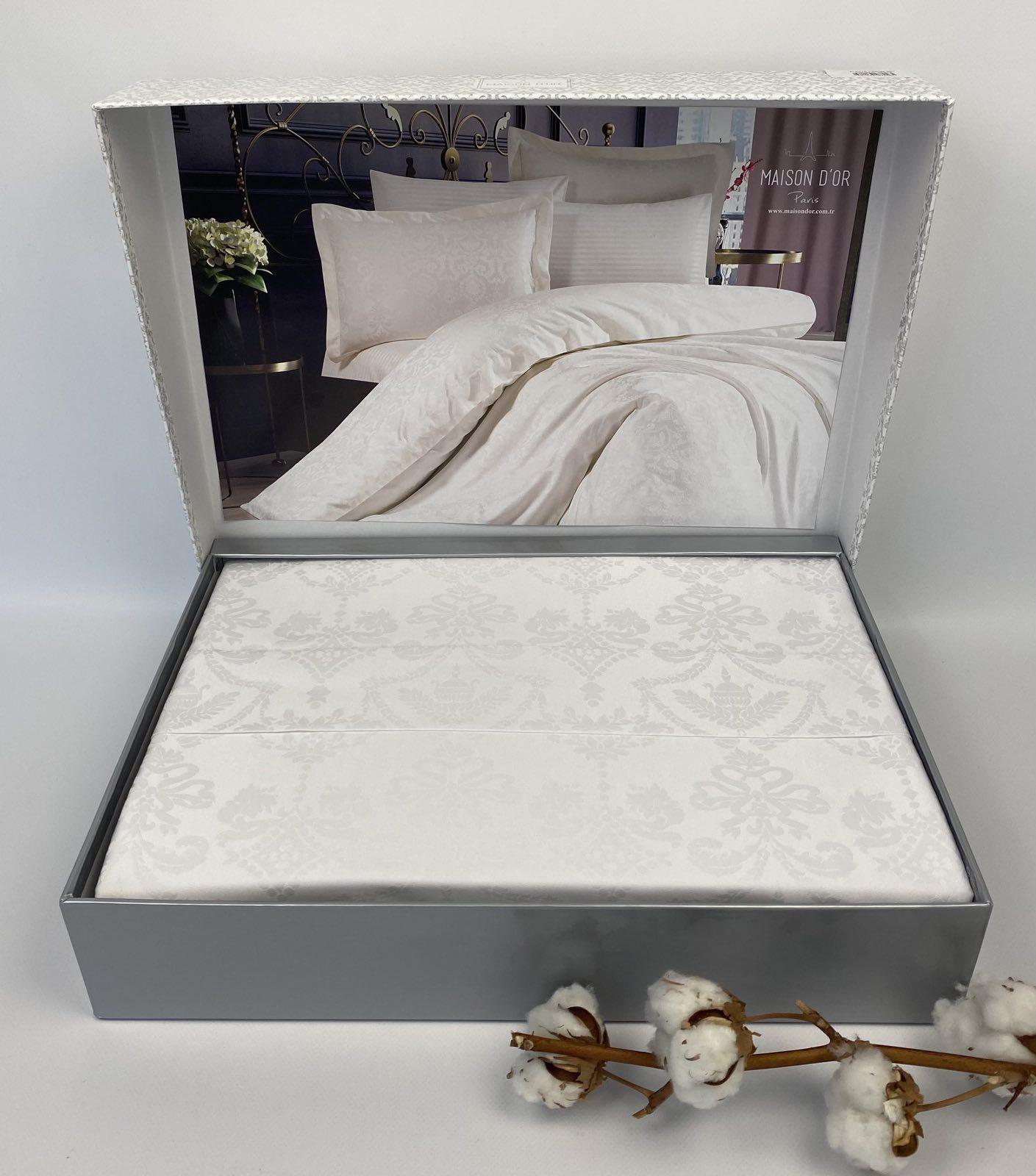 Постільна білизна Maison D'or Alette бамбук 200х220 см White (CN18903)