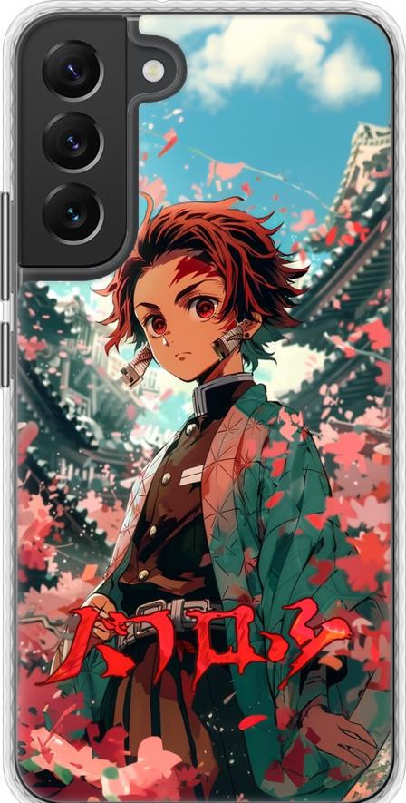 Чехол на Samsung Galaxy S22 Plus Tanjiro Kamado (6132pc-2495-42517)