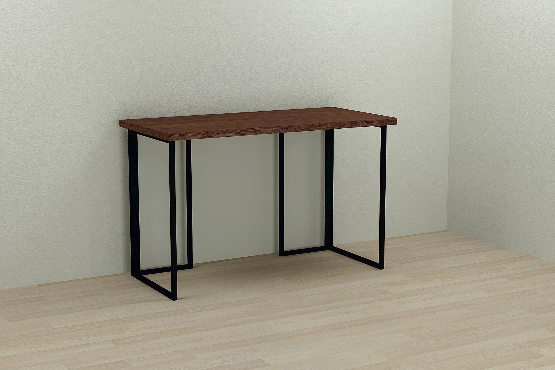 Компьютерный стол Ferrum-decor Ханна ДСП 32 мм 76x100x70 см Черный/Венге (FRD-106151)