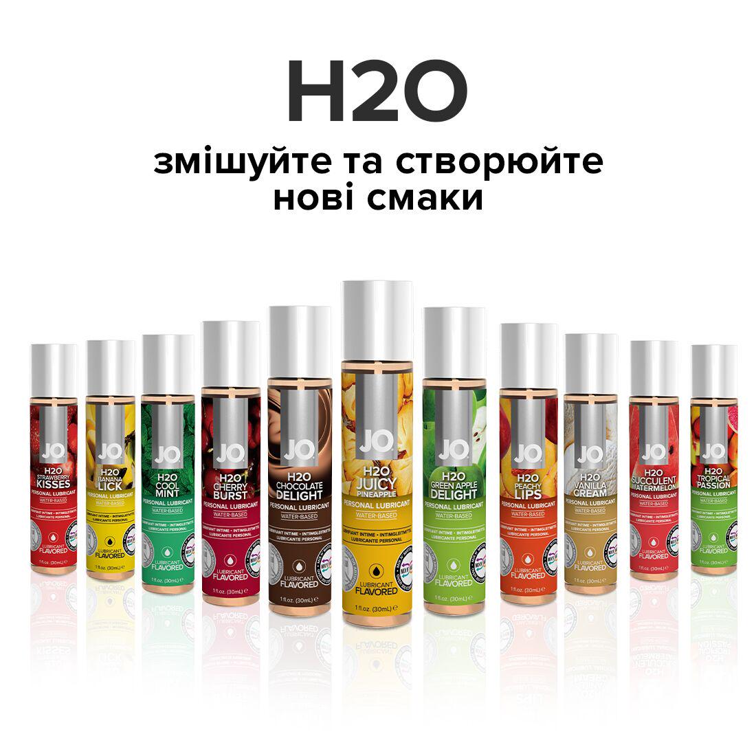 Лубрикант їстівний на водній основі System JO H2O Соковитий Ананас 120 мл (SO1675) - фото 5