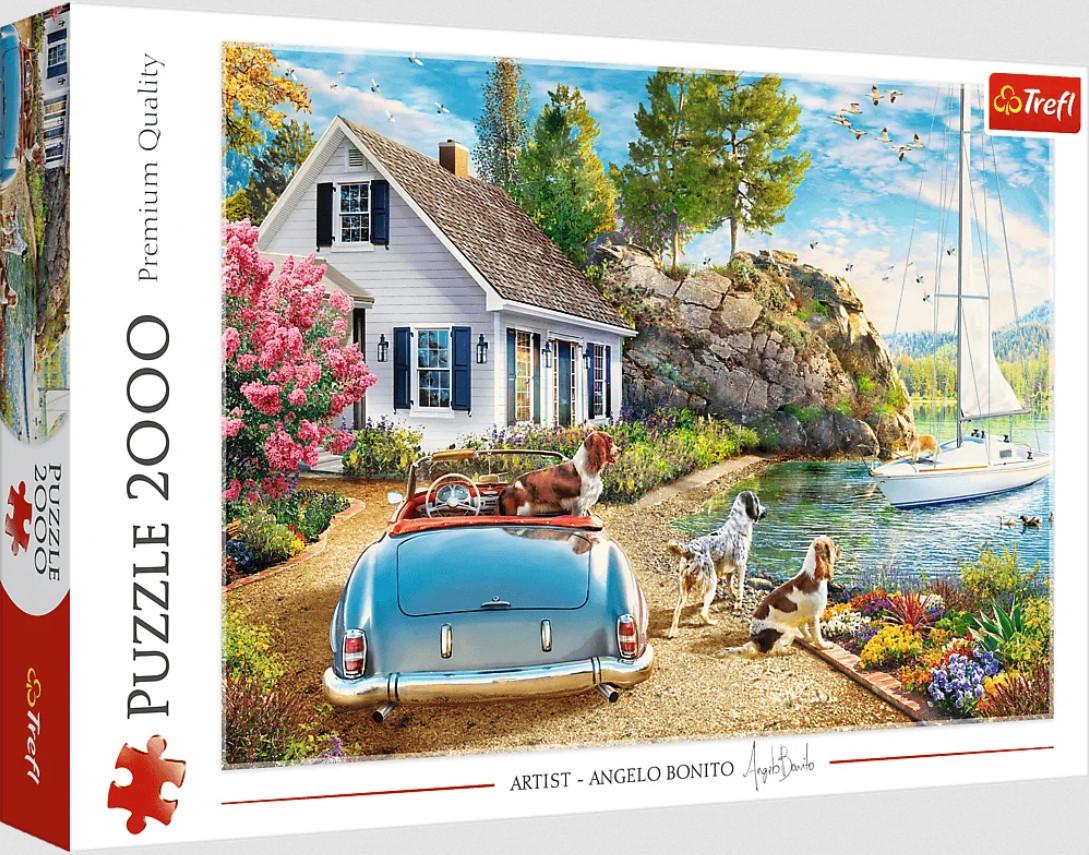 Пазл Trefl Праздничная гавань 2000 эл. Пазл Trefl Праздничная гавань 2000 эл.