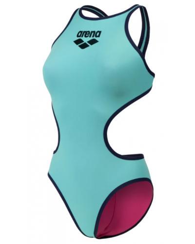 Купальник женский Arena ONE BIGLOGO ONE PIECE р. 40 Голубой (001198-840 40)