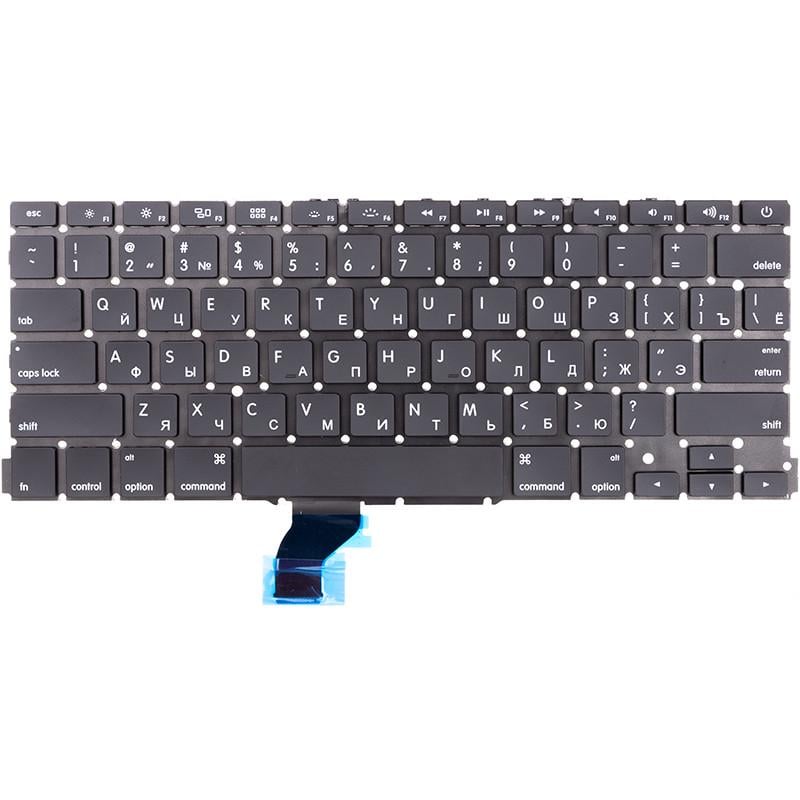Клавиатура Power для ноутбука APPLE Macbook Pro 13" A1502 без фрейма Черный