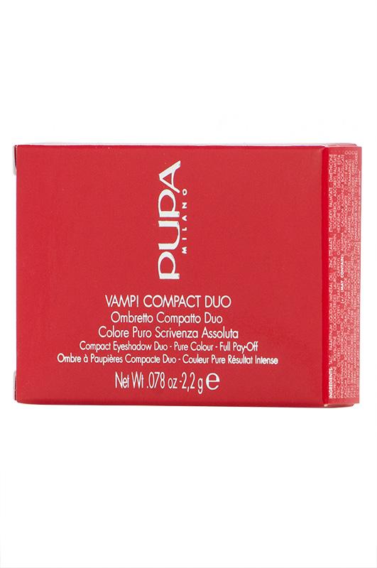 Подвійні компактні тіні Pupa Vamp! Compact Duo Eyeshadow 05 (9646) - фото 3