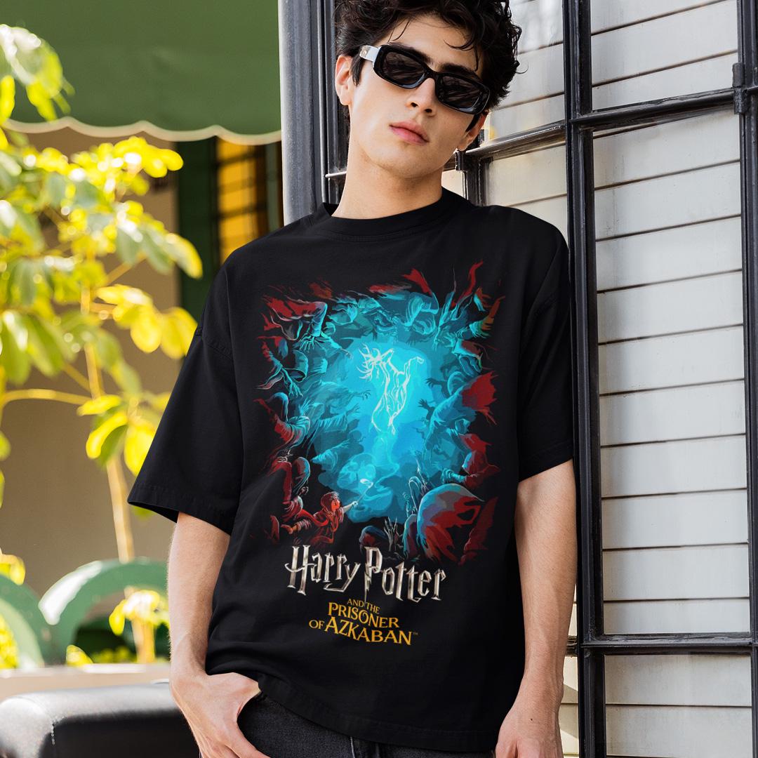 Футболка унисекс Harry Potter And The Prisoner of Azkaban 4XL Черный (0000009912)
