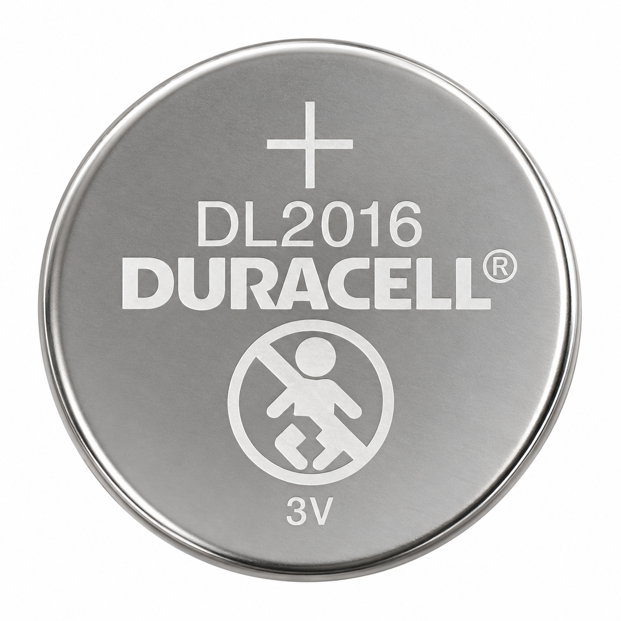 Батарейка литиевая Duracell DL2016 CR2016 типоразмер 2016 d 20х1,6 мм 3V (29770096)