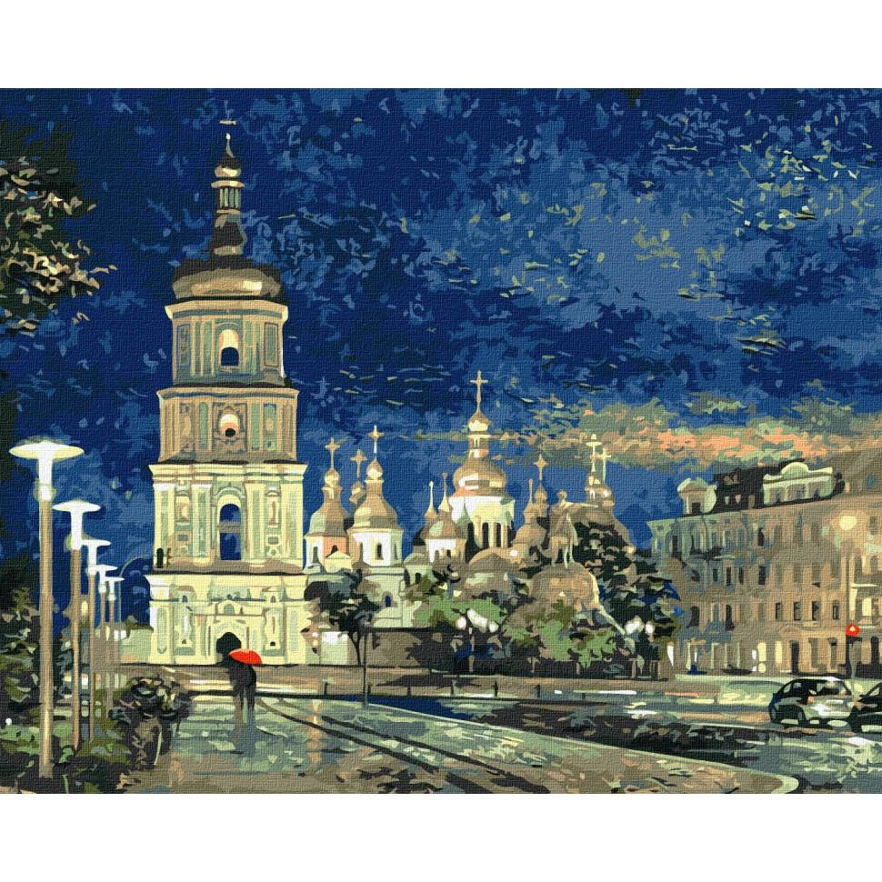 Картина по номерам Идейка Софийская площадь 40x50 см (KHO3634)