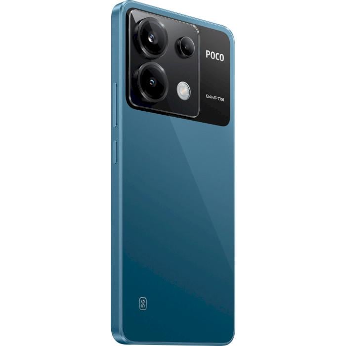 Смартфон POCO X6 5G 12/256GB Blue (49690) - фото 5 Смартфон POCO X6 5G 12/256GB Blue (49690) - фото 5