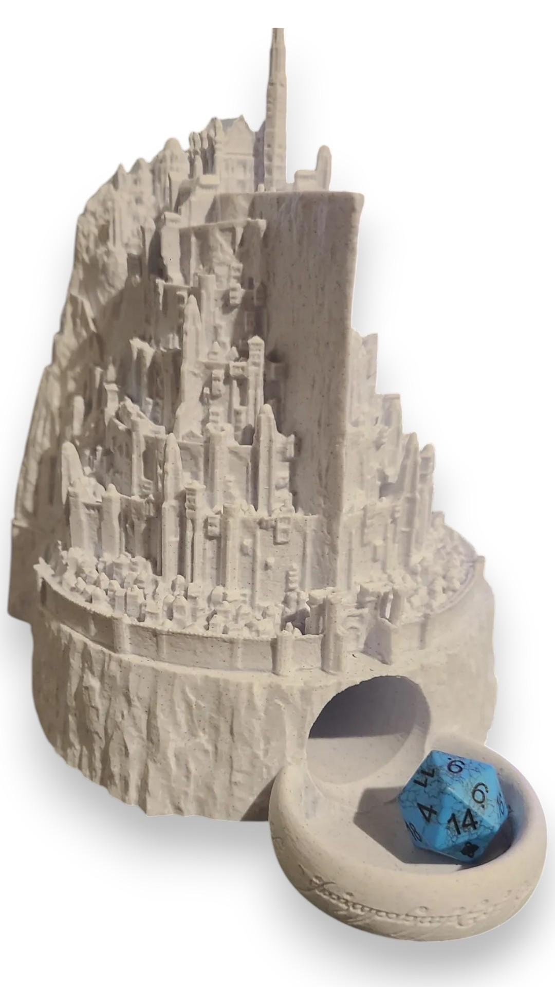 Аксесуар для настільних ігор Дайс Тавер Вежа Мінас-Тіріт Володар Перснів Білий (0700) - фото 2