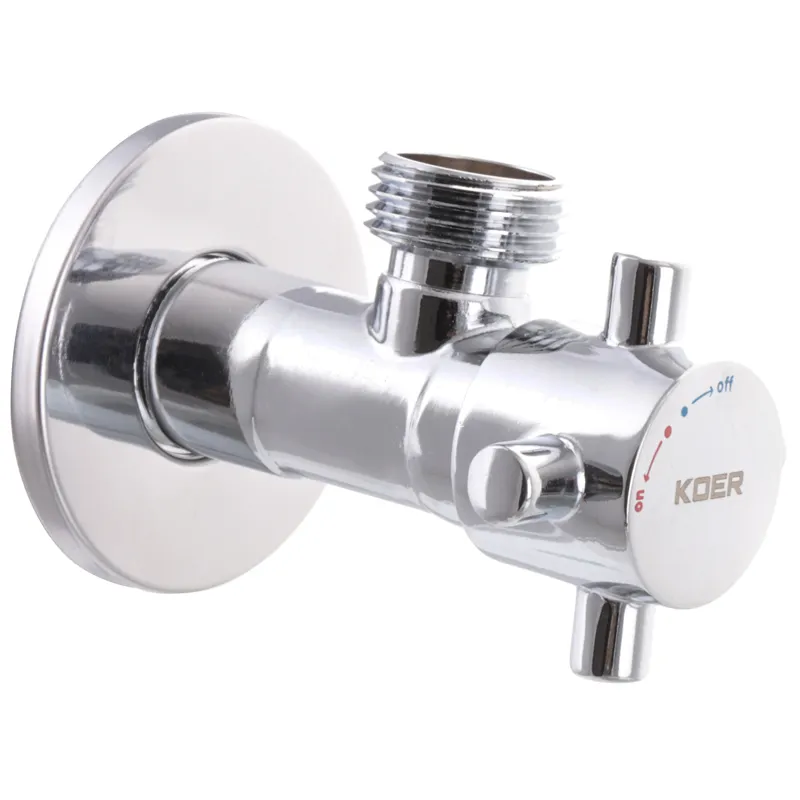 Кран для подключения сантехприборов KOER 1/2x1/2 вентильный (KR0108)