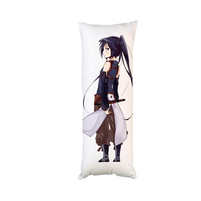 Подушка дакимакура Log Horizon Минори Акуцуки декоративная ростовая для обнимания двусторонняя 50x170 см (1834022209)
