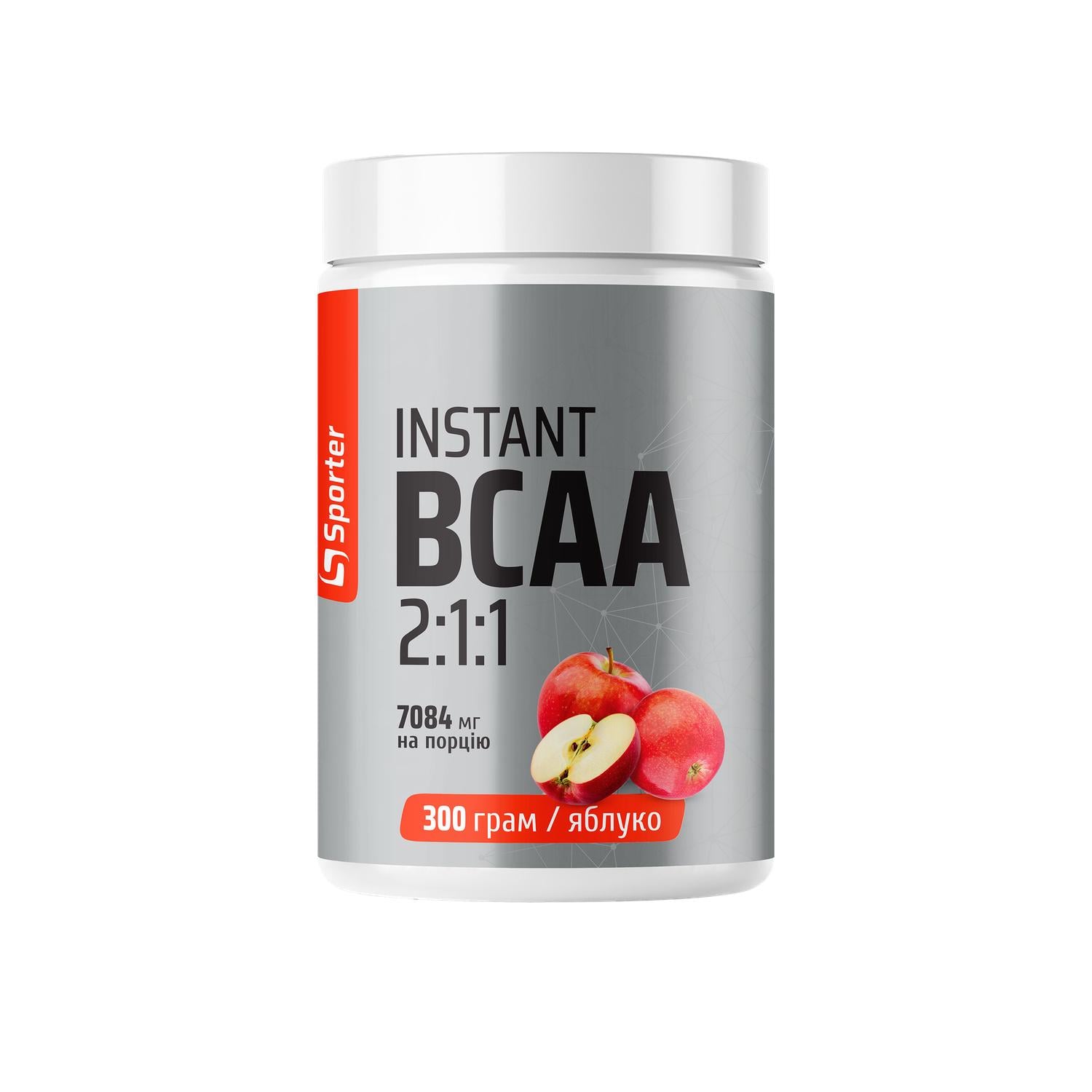 Добавка Sporter BCAA Instant 300 г Яблоко (820458)
