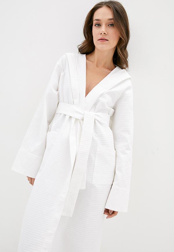 Халат вафельний з капюшоном Forly L/XL Ice (HL0047-02-04_L/XL) - фото 2 Халат вафельний з капюшоном Forly L/XL Ice (HL0047-02-04_L/XL) - фото 2