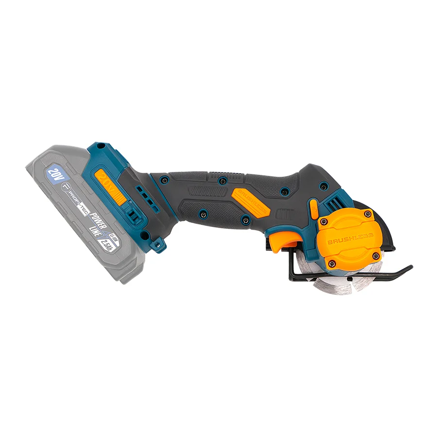 Пила аккумуляторная универсальная дисковая PROFI-TEC PWS390 UltraCore 1xPT2520MP 2,5 Ач зарядное устройство (007952) - фото 6 Пила аккумуляторная универсальная дисковая PROFI-TEC PWS390 UltraCore 1xPT2520MP 2,5 Ач зарядное устройство (007952) - фото 6