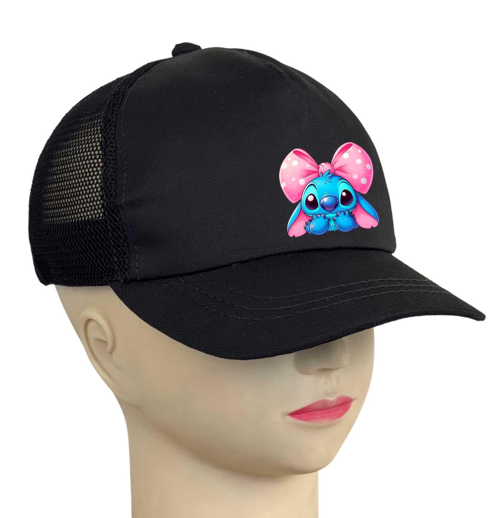 Кепка TM Spinogriz СПИ2025 "Стіч" 54-56 см Чорний (26571053)