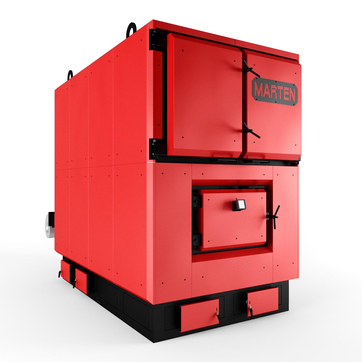 Котел твердотопливный промышленный Marten INDUSTRIAL T-600