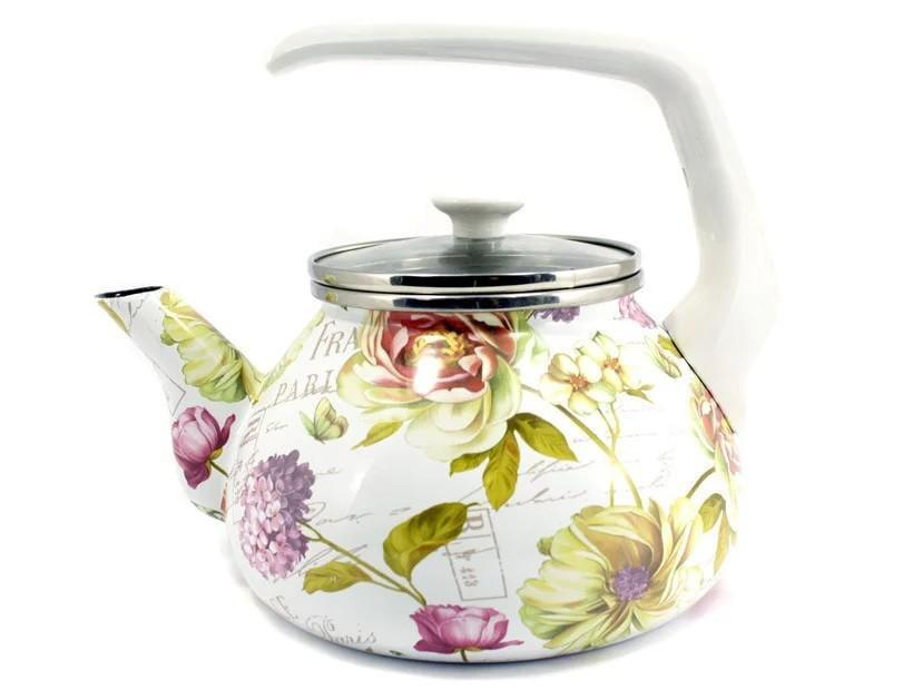 Чайник Interos Французька весна емальований 2,2 л (72360)