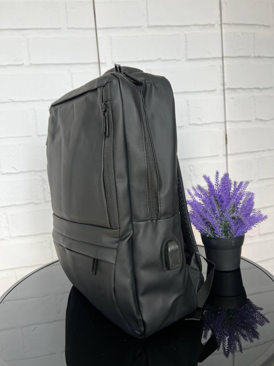 Рюкзак большой городской качественный каждый день 31х42х12 см Черный - фото 5 Рюкзак большой городской качественный каждый день 31х42х12 см Черный - фото 5